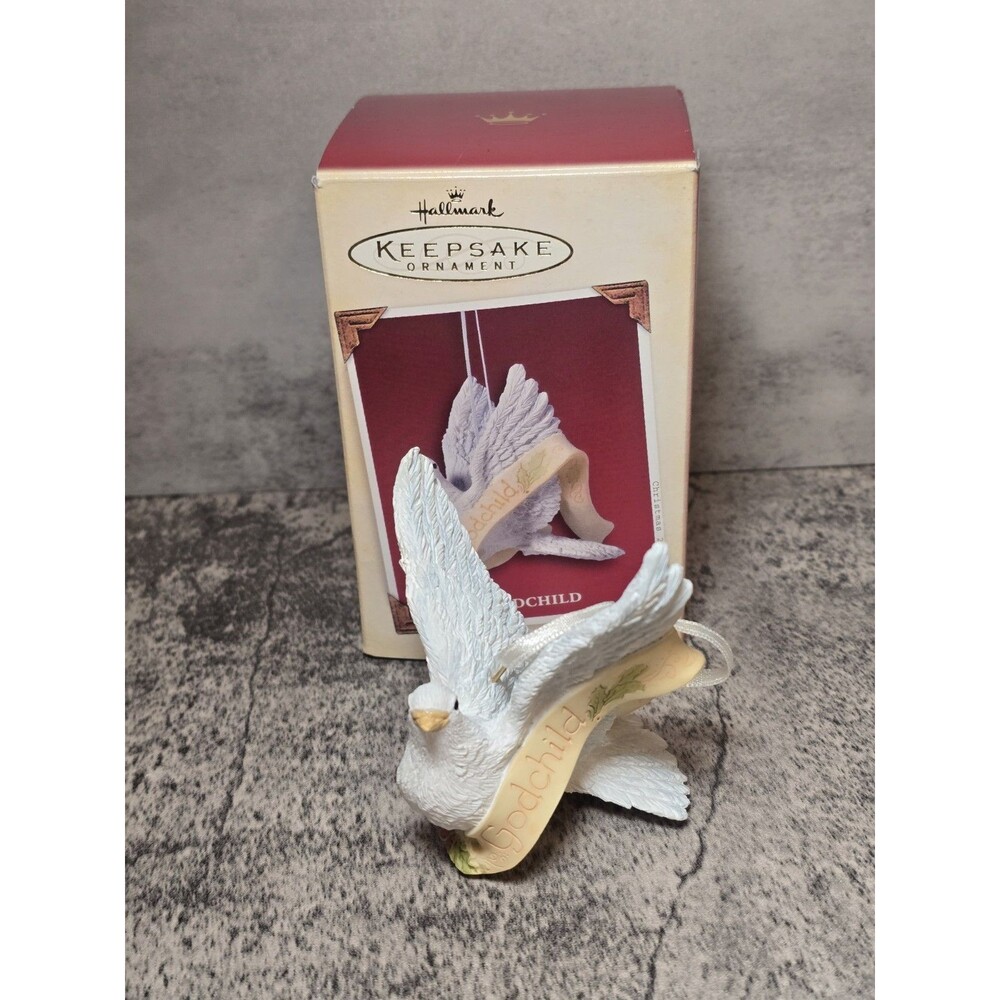 HALLMARK KEEPSAKE ORNAMENT Godchild 2005 w/Box